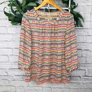 SALE **5 for $25** Banana Republic Rainbow Multi Color Blouse